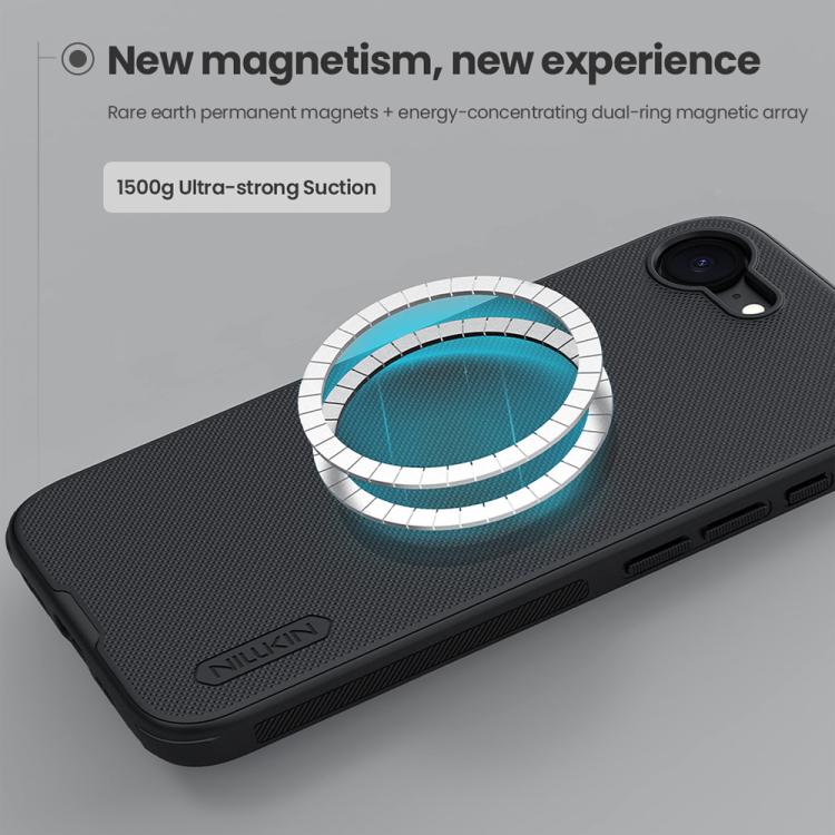 NILLKIN Frosted Shield Pro Magnetic Magsafe Phone Case, For iPhone 16e, For iPhone 16 Plus, For iPhone 16 Apple Accessories engnil4830 iPhone 16e - NILLKIN - Mobile Lens - Mobile Camera Lens - Cellphone Accessories - Phone Lens - Smartphone Lens