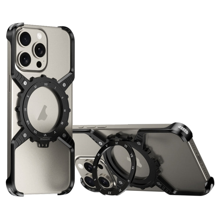 Mechanical Gear MagSafe Holder Borderless Metal Phone Case, For iPhone 16 Pro Max, For iPhone 16 Pro, For iPhone 16 Plus / 15 Pro Max, For iPhone 16, For iPhone 15 / 14 / 13 Pro Max, For iPhone 15 Pro / 14 Pro / 13 Pro, For iPhone 15 / 14 / 13 Apple Accessories engmec4844 iPhone 16 Pro Max - APEXEL INDIA - Mobile Lens - Mobile Camera Lens - Cellphone Accessories - Phone Lens - Smartphone Lens