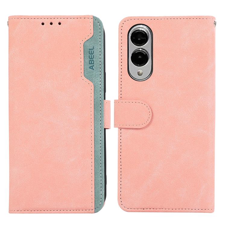 ABEEL Color Block Magnetic RFID Leather Phone Case Samsung Accessories - APEXEL INDIA - Mobile Lens - Mobile Camera Lens - Cellphone Accessories - Phone Lens - Smartphone Lens