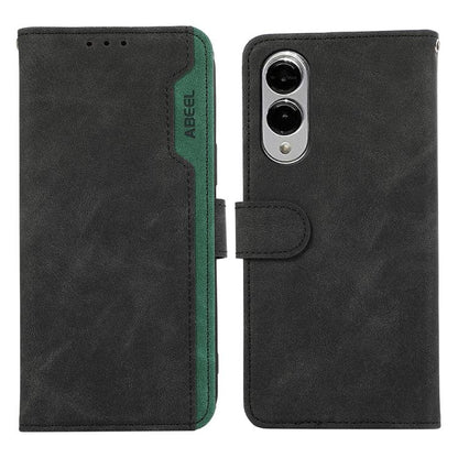 ABEEL Color Block Magnetic RFID Leather Phone Case, For Samsung Galaxy S25 Edge 5G, For Samsung Galaxy S25 Ultra 5G engabe3787 Samsung Accessories - APEXEL INDIA - Mobile Lens - Mobile Camera Lens - Cellphone Accessories - Phone Lens - Smartphone Lens