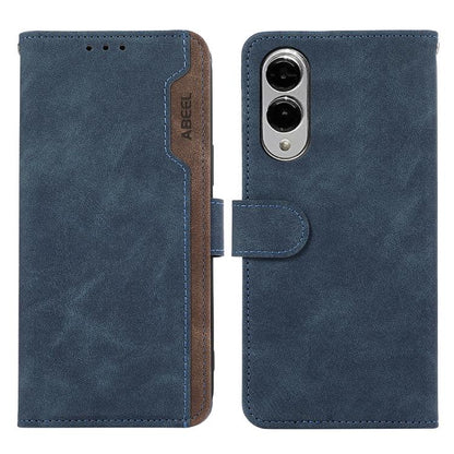ABEEL Color Block Magnetic RFID Leather Phone Case, For Samsung Galaxy S25 Edge 5G, For Samsung Galaxy S25 Ultra 5G engabe3787 Samsung Accessories - APEXEL INDIA - Mobile Lens - Mobile Camera Lens - Cellphone Accessories - Phone Lens - Smartphone Lens