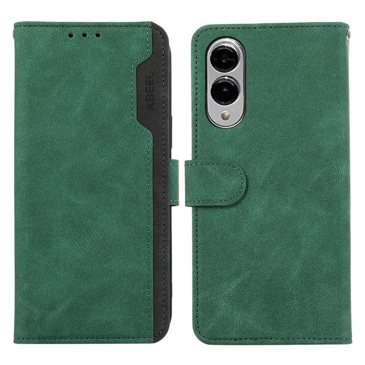 ABEEL Color Block Magnetic RFID Leather Phone Case, For Samsung Galaxy S25 Edge 5G, For Samsung Galaxy S25 Ultra 5G engabe3787 Samsung Accessories - APEXEL INDIA - Mobile Lens - Mobile Camera Lens - Cellphone Accessories - Phone Lens - Smartphone Lens