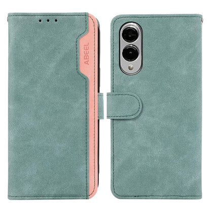 ABEEL Color Block Magnetic RFID Leather Phone Case, For Samsung Galaxy S25 Edge 5G, For Samsung Galaxy S25 Ultra 5G engabe3787 Samsung Accessories - APEXEL INDIA - Mobile Lens - Mobile Camera Lens - Cellphone Accessories - Phone Lens - Smartphone Lens