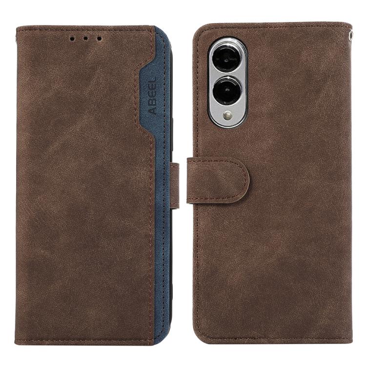 ABEEL Color Block Magnetic RFID Leather Phone Case, For Samsung Galaxy S25 Edge 5G, For Samsung Galaxy S25 Ultra 5G engabe3787 Samsung Accessories - APEXEL INDIA - Mobile Lens - Mobile Camera Lens - Cellphone Accessories - Phone Lens - Smartphone Lens