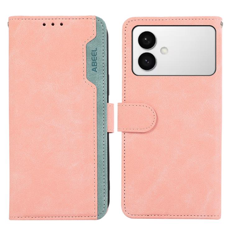 ABEEL Color Block Magnetic RFID Leather Phone Case, For Samsung Galaxy S26+ 5G, For Samsung Galaxy S26 Edge 5G, For Samsung Galaxy S26 Ultra 5G, For Samsung Galaxy S26 5G Samsung Accessories - APEXEL INDIA - Mobile Lens - Mobile Camera Lens - Cellphone Accessories - Phone Lens - Smartphone Lens