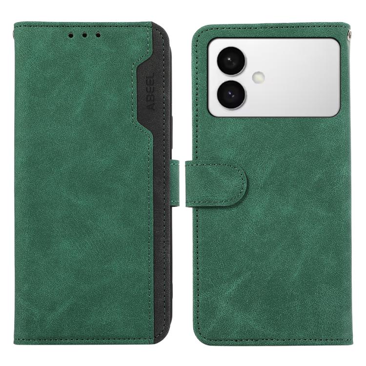 ABEEL Color Block Magnetic RFID Leather Phone Case, For Samsung Galaxy S26+ 5G, For Samsung Galaxy S26 Edge 5G, For Samsung Galaxy S26 Ultra 5G, For Samsung Galaxy S26 5G Samsung Accessories - APEXEL INDIA - Mobile Lens - Mobile Camera Lens - Cellphone Accessories - Phone Lens - Smartphone Lens