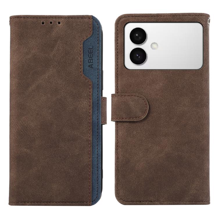 ABEEL Color Block Magnetic RFID Leather Phone Case, For Samsung Galaxy S26+ 5G, For Samsung Galaxy S26 Edge 5G, For Samsung Galaxy S26 Ultra 5G, For Samsung Galaxy S26 5G Samsung Accessories - APEXEL INDIA - Mobile Lens - Mobile Camera Lens - Cellphone Accessories - Phone Lens - Smartphone Lens