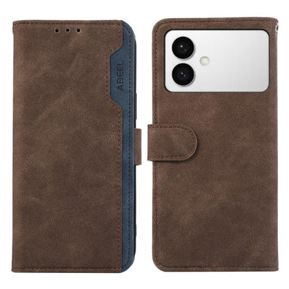 ABEEL Color Block Magnetic RFID Leather Phone Case, For Samsung Galaxy S26+ 5G, For Samsung Galaxy S26 Edge 5G, For Samsung Galaxy S26 Ultra 5G, For Samsung Galaxy S26 5G Samsung Accessories - APEXEL INDIA - Mobile Lens - Mobile Camera Lens - Cellphone Accessories - Phone Lens - Smartphone Lens