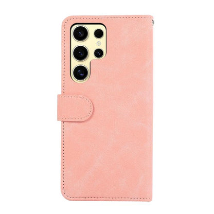 ABEEL Color Block Magnetic RFID Leather Phone Case, For Samsung Galaxy S26 Ultra 5G, For Samsung Galaxy S26 5G, For Samsung Galaxy S25 FE 5G, For Samsung Galaxy S25 Edge 5G