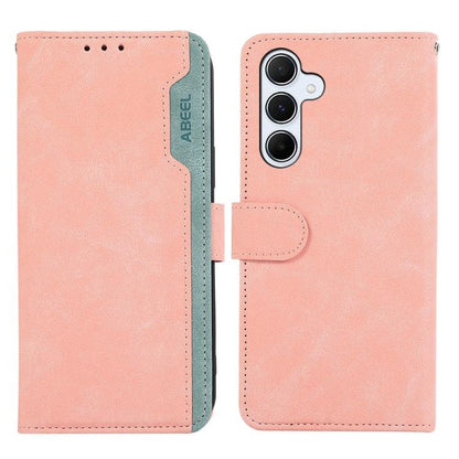 ABEEL Color Block Magnetic RFID Leather Phone Case, For Galaxy S27+ 5G, For Galaxy S26 FE 5G, For Samsung Galaxy S26+ 5G, For Samsung Galaxy S26 Edge 5G