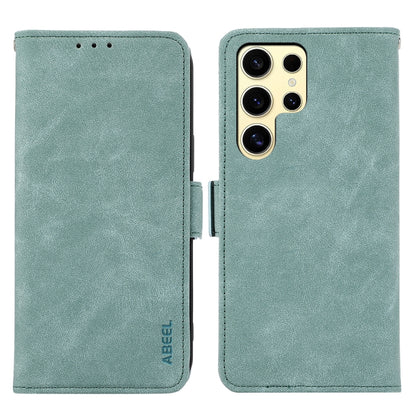 ABEEL Frosted Magnetic RFID Leather Phone Case, For Samsung Galaxy S25 Edge 5G, For Samsung Galaxy S25 Ultra 5G engabe3777 Samsung Accessories - APEXEL INDIA - Mobile Lens - Mobile Camera Lens - Cellphone Accessories - Phone Lens - Smartphone Lens