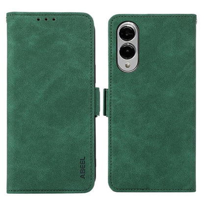 ABEEL Frosted Magnetic RFID Leather Phone Case, For Samsung Galaxy S25 Edge 5G, For Samsung Galaxy S25 Ultra 5G engabe3777 Samsung Accessories - APEXEL INDIA - Mobile Lens - Mobile Camera Lens - Cellphone Accessories - Phone Lens - Smartphone Lens