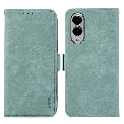 ABEEL Frosted Magnetic RFID Leather Phone Case, For Samsung Galaxy S25 Edge 5G, For Samsung Galaxy S25 Ultra 5G engabe3777 Samsung Accessories - APEXEL INDIA - Mobile Lens - Mobile Camera Lens - Cellphone Accessories - Phone Lens - Smartphone Lens