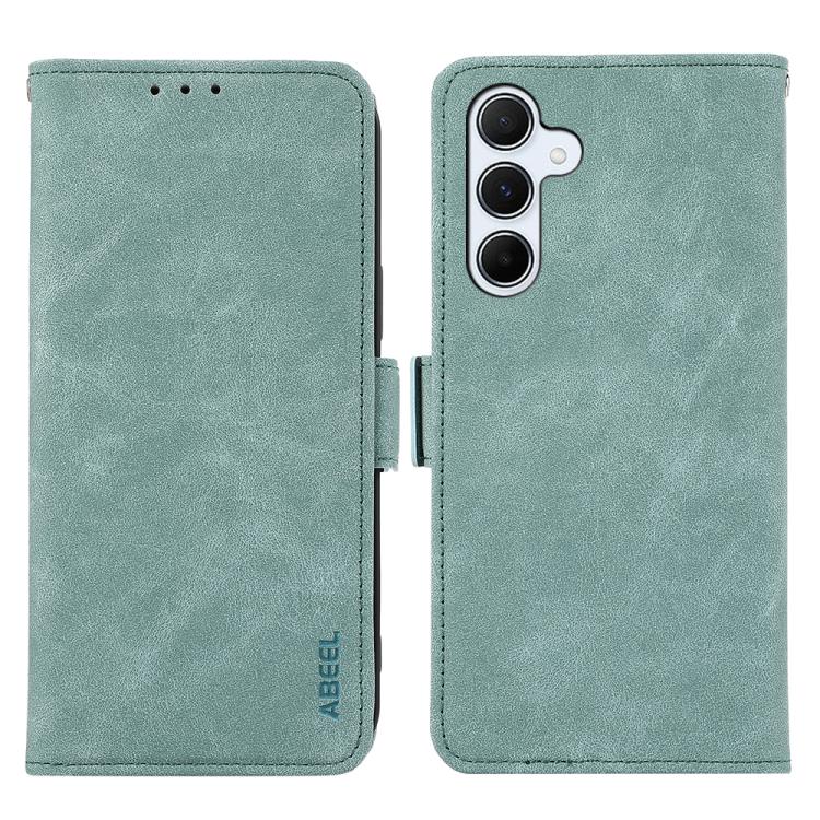 ABEEL Frosted Magnetic RFID Leather Phone Case, For Samsung Galaxy S26 Ultra 5G, For Samsung Galaxy S26 5G, For Samsung Galaxy S25 FE 5G, For Samsung Galaxy S25 Edge 5G