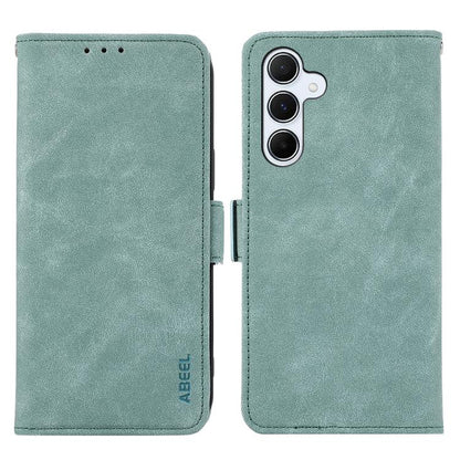 ABEEL Frosted Magnetic RFID Leather Phone Case, For Samsung Galaxy S26 Ultra 5G, For Samsung Galaxy S26 5G, For Samsung Galaxy S25 FE 5G, For Samsung Galaxy S25 Edge 5G