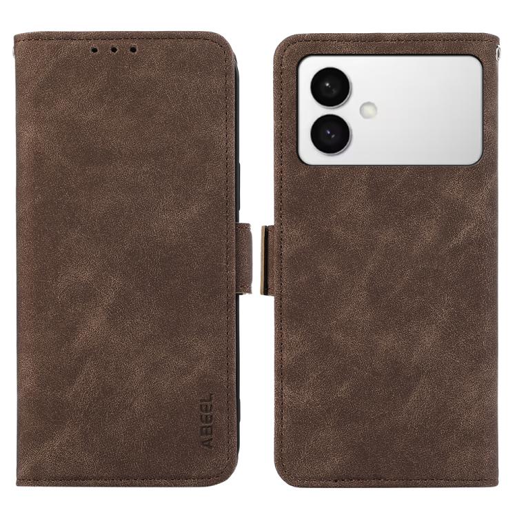 ABEEL Frosted Magnetic RFID Leather Phone Case engabe6020 Samsung Accessories - APEXEL INDIA - Mobile Lens - Mobile Camera Lens - Cellphone Accessories - Phone Lens - Smartphone Lens