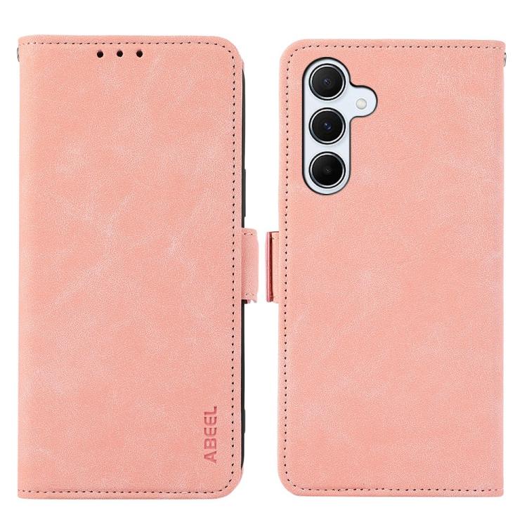 ABEEL Frosted Magnetic RFID Leather Phone Case, For Galaxy S27+ 5G, For Galaxy S26 FE 5G, For Samsung Galaxy S26+ 5G, For Samsung Galaxy S26 Edge 5G