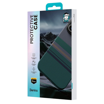 Benks Color Shield C1 Classic Kevlar Woven MagSafe Phone Case, For iPhone 16 Pro Max, For iPhone 16 Pro, For iPhone 16 Plus, For iPhone 16 Apple Accessories engben4854 iPhone 16 Pro Max - Benks - Mobile Lens - Mobile Camera Lens - Cellphone Accessories - Phone Lens - Smartphone Lens