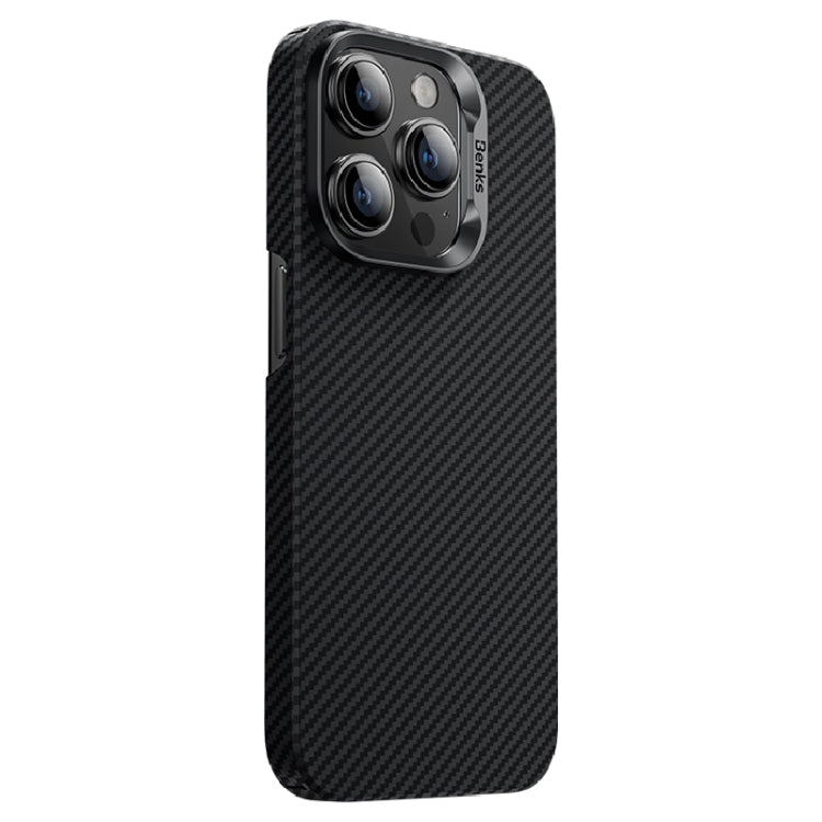 Benks Classic Kevlar 600D Fiber MagSafe Phone Case, For iPhone 16 Pro Max, For iPhone 16 Pro, For iPhone 16 Plus, For iPhone 16 Apple Accessories engben4864 iPhone 16 Pro Max - Benks - Mobile Lens - Mobile Camera Lens - Cellphone Accessories - Phone Lens - Smartphone Lens