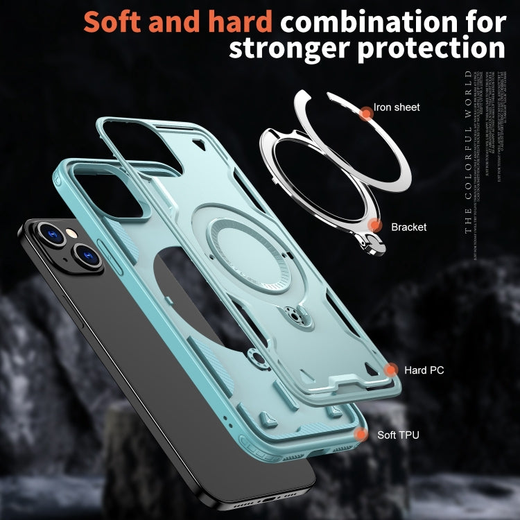 PC Hybrid TPU Armor MagSafe Ring Holder Phone Case, For iPhone 15, For iPhone 14 Plus, For iPhone 14 Apple Accessories engpc-4868 iPhone 15 - APEXEL INDIA - Mobile Lens - Mobile Camera Lens - Cellphone Accessories - Phone Lens - Smartphone Lens