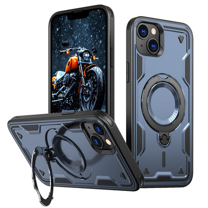 PC Hybrid TPU Armor MagSafe Ring Holder Phone Case, For iPhone 13 Pro, For iPhone 13, For iPhone 12 Apple Accessories engpc-4869 More iPhone Cases - APEXEL INDIA - Mobile Lens - Mobile Camera Lens - Cellphone Accessories - Phone Lens - Smartphone Lens