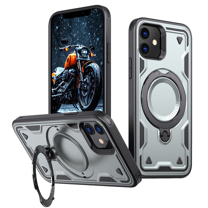 PC Hybrid TPU Armor MagSafe Ring Holder Phone Case, For iPhone 13 Pro, For iPhone 13, For iPhone 12 Apple Accessories engpc-4869 More iPhone Cases - APEXEL INDIA - Mobile Lens - Mobile Camera Lens - Cellphone Accessories - Phone Lens - Smartphone Lens