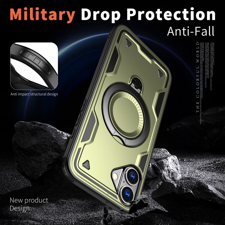 PC Hybrid TPU Armor MagSafe Ring Holder Phone Case, For iPhone 16 Apple Accessories engpc-4871 iPhone 16 - APEXEL INDIA - Mobile Lens - Mobile Camera Lens - Cellphone Accessories - Phone Lens - Smartphone Lens