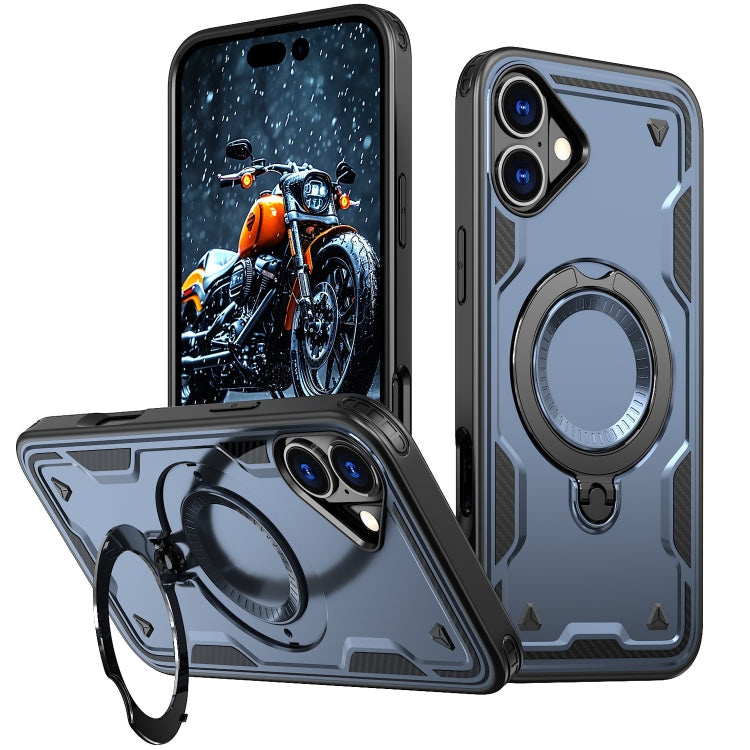 PC Hybrid TPU Armor MagSafe Ring Holder Phone Case, For iPhone 16 Apple Accessories engpc-4871 iPhone 16 - APEXEL INDIA - Mobile Lens - Mobile Camera Lens - Cellphone Accessories - Phone Lens - Smartphone Lens