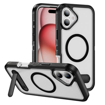 Guard MagSafe Holder Matte PC Hybrid TPU Phone Case, For iPhone 16 Pro Max, For iPhone 16 Pro, For iPhone 16 Plus, For iPhone 16 Apple Accessories enggua4868 iPhone 16 Pro Max - APEXEL INDIA - Mobile Lens - Mobile Camera Lens - Cellphone Accessories - Phone Lens - Smartphone Lens
