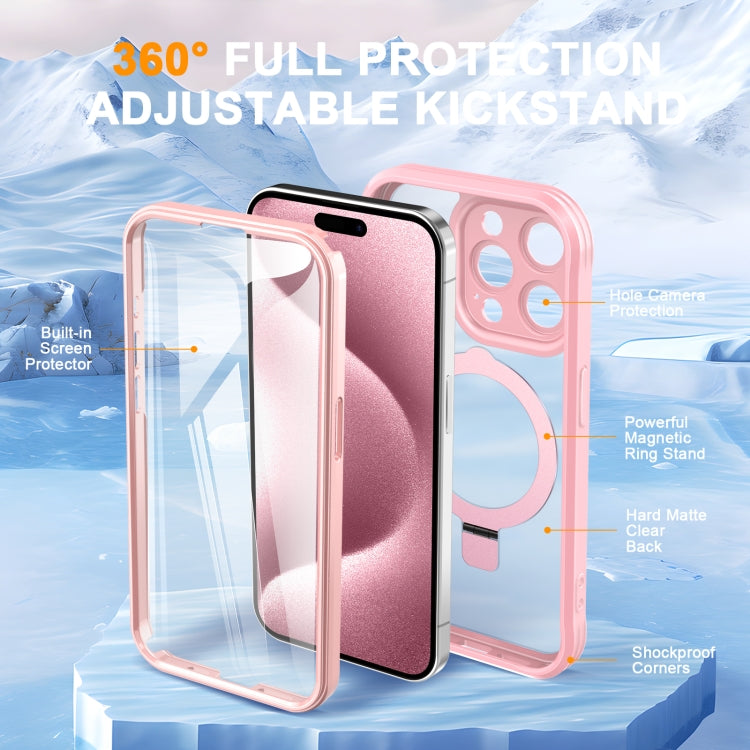 Skin Feel MagSafe Holder 360 Full Body Phone Case, For iPhone 15 Pro Max, For iPhone 15 Pro, For iPhone 15 Plus / 14 Plus, For iPhone 15 Apple Accessories engski4902 iPhone 15 Pro Max - APEXEL INDIA - Mobile Lens - Mobile Camera Lens - Cellphone Accessories - Phone Lens - Smartphone Lens