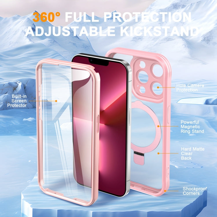 Skin Feel MagSafe Holder 360 Full Body Phone Case, For iPhone 13 Pro Apple Accessories engski4903 More iPhone Cases - APEXEL INDIA - Mobile Lens - Mobile Camera Lens - Cellphone Accessories - Phone Lens - Smartphone Lens