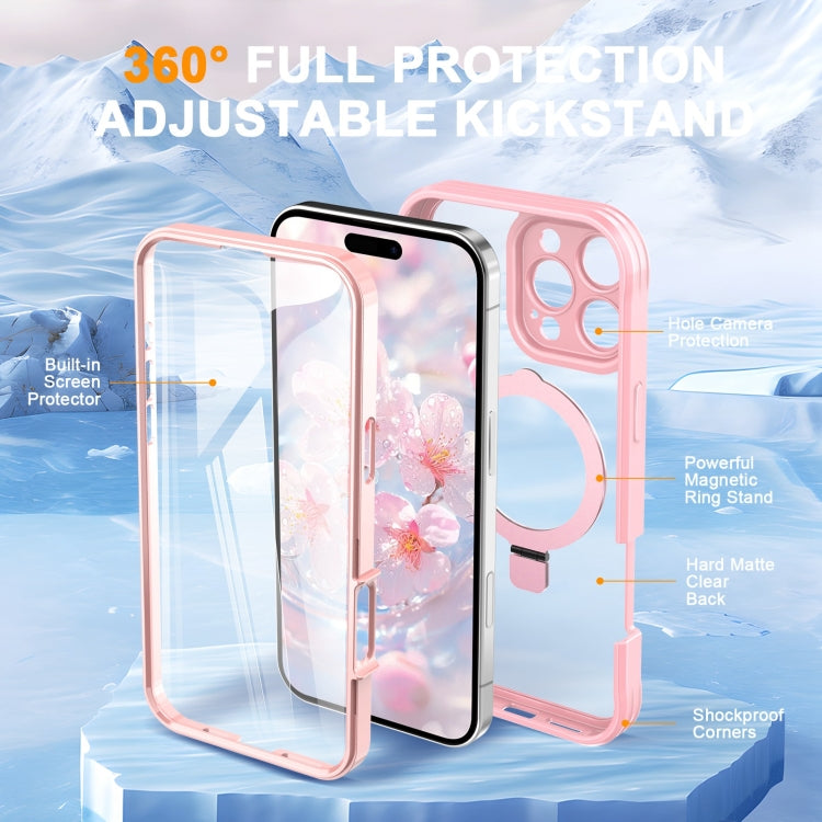 Skin Feel MagSafe Holder 360 Full Body Phone Case, For iPhone 16 Pro Max, For iPhone 16 Pro, For iPhone 16 Plus, For iPhone 16 Apple Accessories engski4901 iPhone 16 Pro Max - APEXEL INDIA - Mobile Lens - Mobile Camera Lens - Cellphone Accessories - Phone Lens - Smartphone Lens
