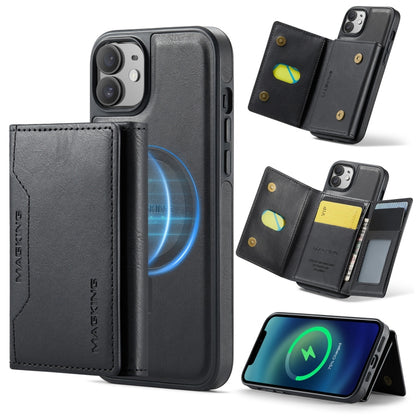 DG.MING MAGKING-K2 Series MagSafe RFID Card Bag Detachable Phone Case, For iPhone 13, For iPhone 12 / 12 Pro, For iPhone 12 Pro Max Apple Accessories engdg-4908 More iPhone Cases - DG.MING - Mobile Lens - Mobile Camera Lens - Cellphone Accessories - Phone Lens - Smartphone Lens