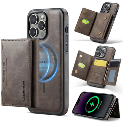 DG.MING MAGKING-K2 Series MagSafe RFID Card Bag Detachable Phone Case, For iPhone 14 Pro, For iPhone 14 Pro Max, For iPhone 13 Pro Max, For iPhone 13 Pro Apple Accessories engdg-4907 iPhone 14 Pro - DG.MING - Mobile Lens - Mobile Camera Lens - Cellphone Accessories - Phone Lens - Smartphone Lens