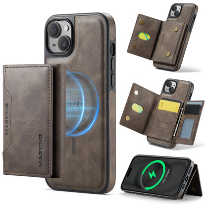 DG.MING MAGKING-K2 Series MagSafe RFID Card Bag Detachable Phone Case, For iPhone 13, For iPhone 12 / 12 Pro, For iPhone 12 Pro Max Apple Accessories engdg-4908 More iPhone Cases - DG.MING - Mobile Lens - Mobile Camera Lens - Cellphone Accessories - Phone Lens - Smartphone Lens