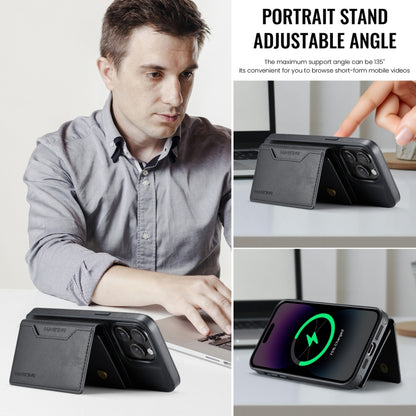 DG.MING MAGKING-K2 Series MagSafe RFID Card Bag Detachable Phone Case, For iPhone 14 Pro, For iPhone 14 Pro Max, For iPhone 13 Pro Max, For iPhone 13 Pro Apple Accessories engdg-4907 iPhone 14 Pro - DG.MING - Mobile Lens - Mobile Camera Lens - Cellphone Accessories - Phone Lens - Smartphone Lens