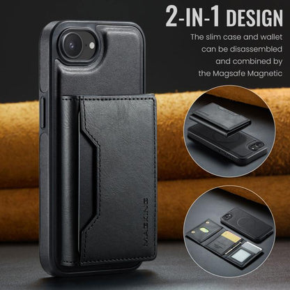 DG.MING MAGKING-K2 Series MagSafe RFID Card Bag Detachable Phone Case, For iPhone 16e, For iPhone 16 Pro Max, For iPhone 16 Pro, For iPhone 16 Plus Apple Accessories engdg-4905 iPhone 16e - DG.MING - Mobile Lens - Mobile Camera Lens - Cellphone Accessories - Phone Lens - Smartphone Lens