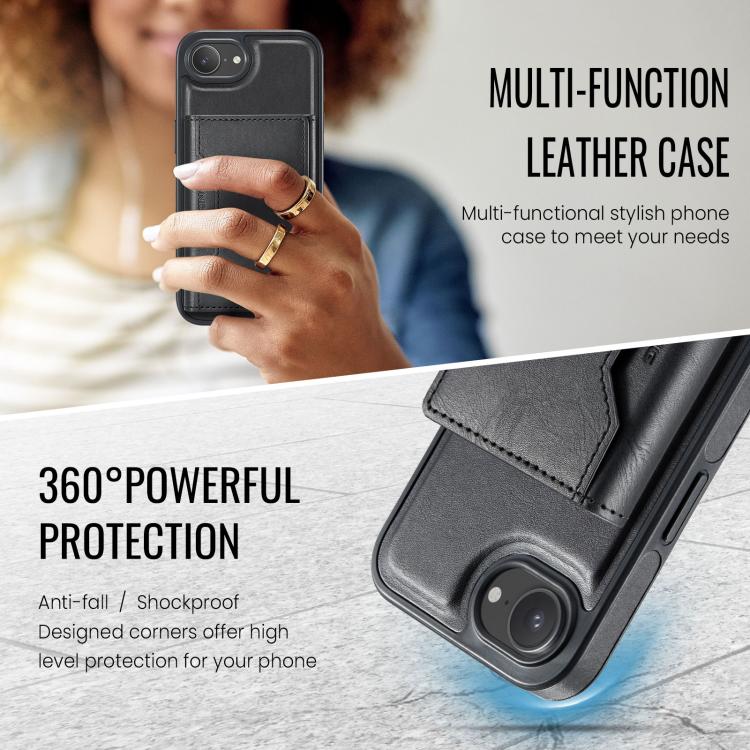 DG.MING MAGKING-K2 Series MagSafe RFID Card Bag Detachable Phone Case, For iPhone 16e, For iPhone 16 Pro Max, For iPhone 16 Pro, For iPhone 16 Plus Apple Accessories engdg-4905 iPhone 16e - DG.MING - Mobile Lens - Mobile Camera Lens - Cellphone Accessories - Phone Lens - Smartphone Lens