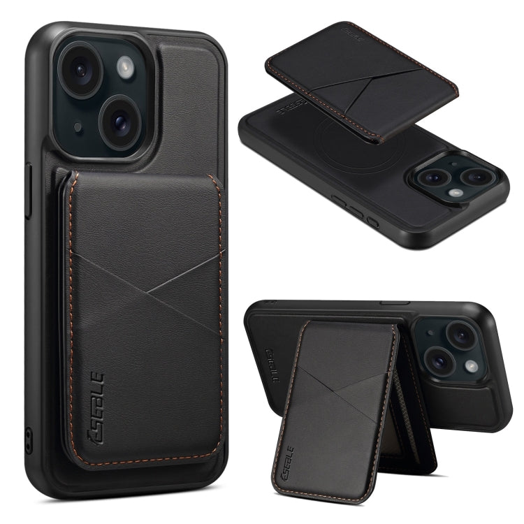 ESEBLE E3 Plain Texture Card Slots MagSafe RFID Leather Case, For iPhone 14 / 13, For iPhone 14 Pro, For iPhone 14 Pro Max, For iPhone 13 Pro Max, For iPhone 13 Pro Apple Accessories engese4918 iPhone 14 - ESEBLE - Mobile Lens - Mobile Camera Lens - Cellphone Accessories - Phone Lens - Smartphone Lens