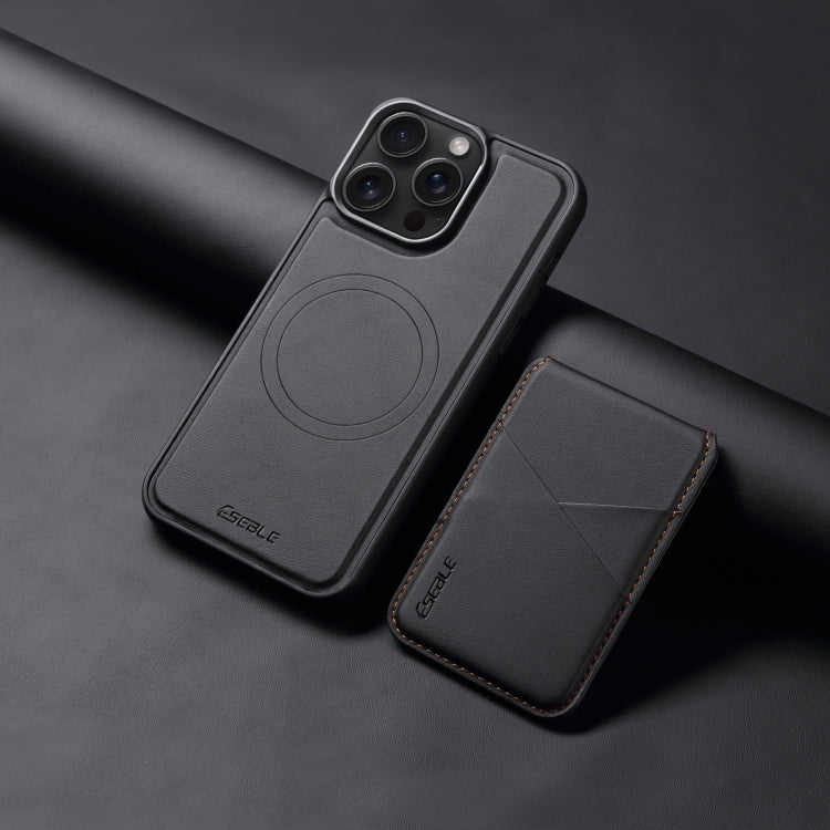 ESEBLE E3 Plain Texture Card Slots MagSafe RFID Leather Case, For iPhone 14 / 13, For iPhone 14 Pro, For iPhone 14 Pro Max, For iPhone 13 Pro Max, For iPhone 13 Pro Apple Accessories engese4918 iPhone 14 - ESEBLE - Mobile Lens - Mobile Camera Lens - Cellphone Accessories - Phone Lens - Smartphone Lens
