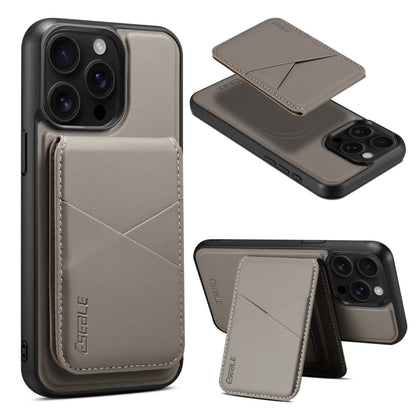 ESEBLE E3 Plain Texture Card Slots MagSafe RFID Leather Case, For iPhone 14 / 13, For iPhone 14 Pro, For iPhone 14 Pro Max, For iPhone 13 Pro Max, For iPhone 13 Pro Apple Accessories engese4918 iPhone 14 - ESEBLE - Mobile Lens - Mobile Camera Lens - Cellphone Accessories - Phone Lens - Smartphone Lens