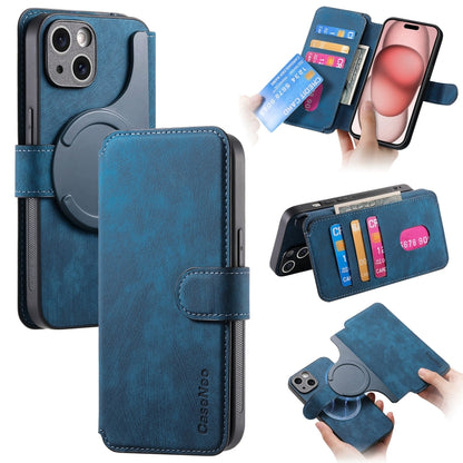 CaseNeo MagSafe RFID Anti-theft Retro Leather Phone Case, For iPhone 15 Apple Accessories engcas4922 iPhone 15 - CaseNeo - Mobile Lens - Mobile Camera Lens - Cellphone Accessories - Phone Lens - Smartphone Lens