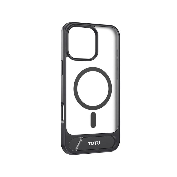 TOTU PC-25 Skin Feel MagSafe Magnetic Stand Phone Case, For iPhone 16 Pro Max, For iPhone 16 Pro, For iPhone 15 Pro Max, For iPhone 15 Pro Apple Accessories engtot4935 iPhone 16 Pro Max - TOTUDESIGN - Mobile Lens - Mobile Camera Lens - Cellphone Accessories - Phone Lens - Smartphone Lens
