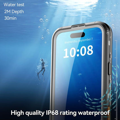RedPepper Transparent Dot IP68 Waterproof Triple-proof MagSafe Phone Case Apple Accessories engred5776 iPhone 17 Pro Max iPhone 17 Pro Max Cases RedPepper - RedPepper - Mobile Lens - Mobile Camera Lens - Cellphone Accessories - Phone Lens - Smartphone Lens
