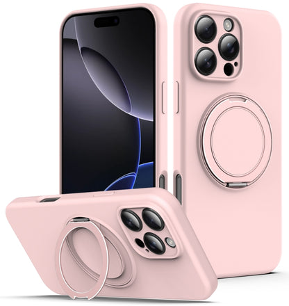 Liquid Silicone MagSafe Phone Case with Rotating Holder, For iPhone 16e, For iPhone 16 Pro Max, For iPhone 16 Pro, For iPhone 16 Plus Apple Accessories engliq4938 iPhone 16e - APEXEL INDIA - Mobile Lens - Mobile Camera Lens - Cellphone Accessories - Phone Lens - Smartphone Lens