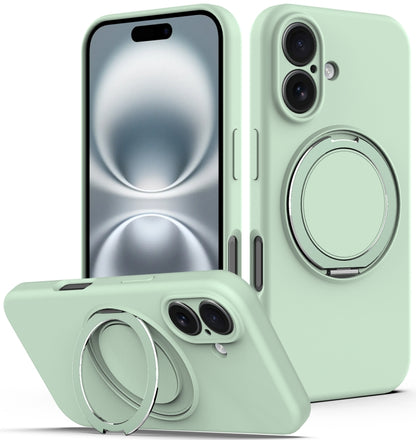 Liquid Silicone MagSafe Phone Case with Rotating Holder, For iPhone 16e, For iPhone 16 Pro Max, For iPhone 16 Pro, For iPhone 16 Plus Apple Accessories engliq4938 iPhone 16e - APEXEL INDIA - Mobile Lens - Mobile Camera Lens - Cellphone Accessories - Phone Lens - Smartphone Lens