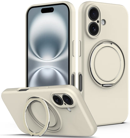 Liquid Silicone MagSafe Phone Case with Rotating Holder, For iPhone 16e, For iPhone 16 Pro Max, For iPhone 16 Pro, For iPhone 16 Plus Apple Accessories engliq4938 iPhone 16e - APEXEL INDIA - Mobile Lens - Mobile Camera Lens - Cellphone Accessories - Phone Lens - Smartphone Lens