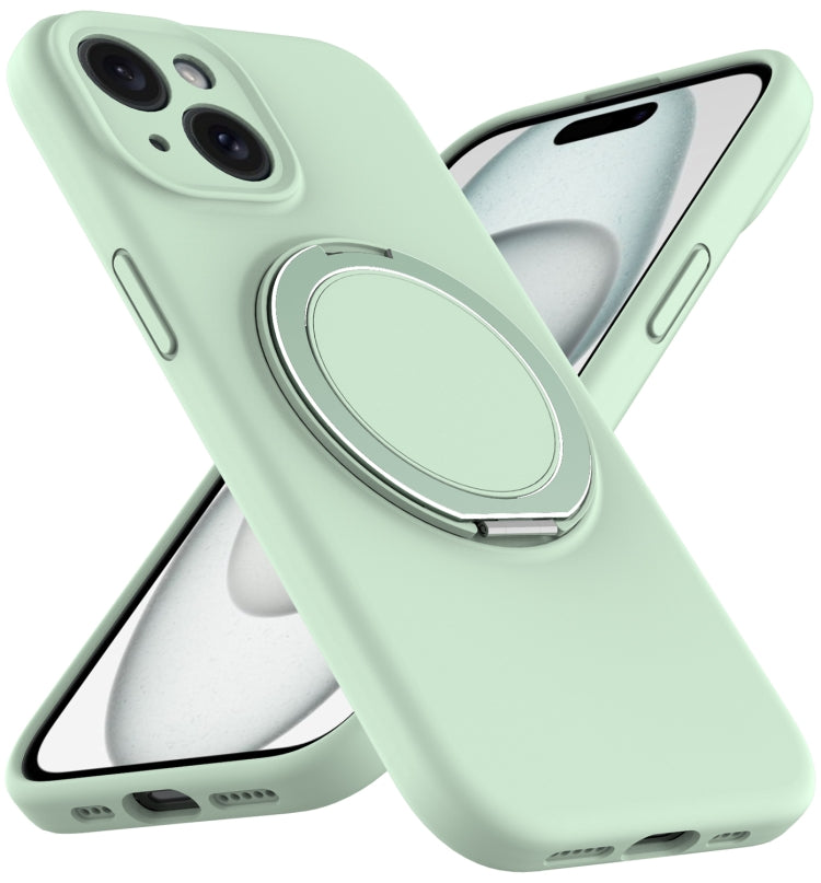Liquid Silicone MagSafe Phone Case with Rotating Holder, For iPhone 15, For iPhone 14 Plus, For iPhone 14, For iPhone 14 Pro Apple Accessories engliq4940 iPhone 15 - APEXEL INDIA - Mobile Lens - Mobile Camera Lens - Cellphone Accessories - Phone Lens - Smartphone Lens