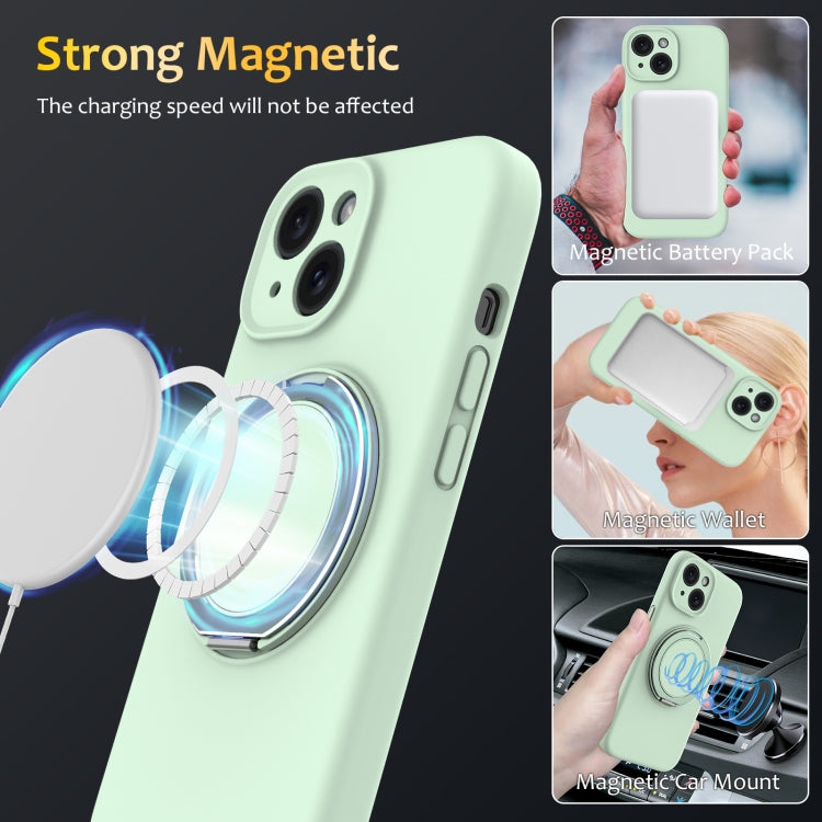 Liquid Silicone MagSafe Phone Case with Rotating Holder, For iPhone 15, For iPhone 14 Plus, For iPhone 14, For iPhone 14 Pro Apple Accessories engliq4940 iPhone 15 - APEXEL INDIA - Mobile Lens - Mobile Camera Lens - Cellphone Accessories - Phone Lens - Smartphone Lens