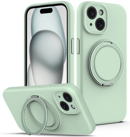 Liquid Silicone MagSafe Phone Case with Rotating Holder, For iPhone 15, For iPhone 14 Plus, For iPhone 14, For iPhone 14 Pro Apple Accessories engliq4940 iPhone 15 - APEXEL INDIA - Mobile Lens - Mobile Camera Lens - Cellphone Accessories - Phone Lens - Smartphone Lens